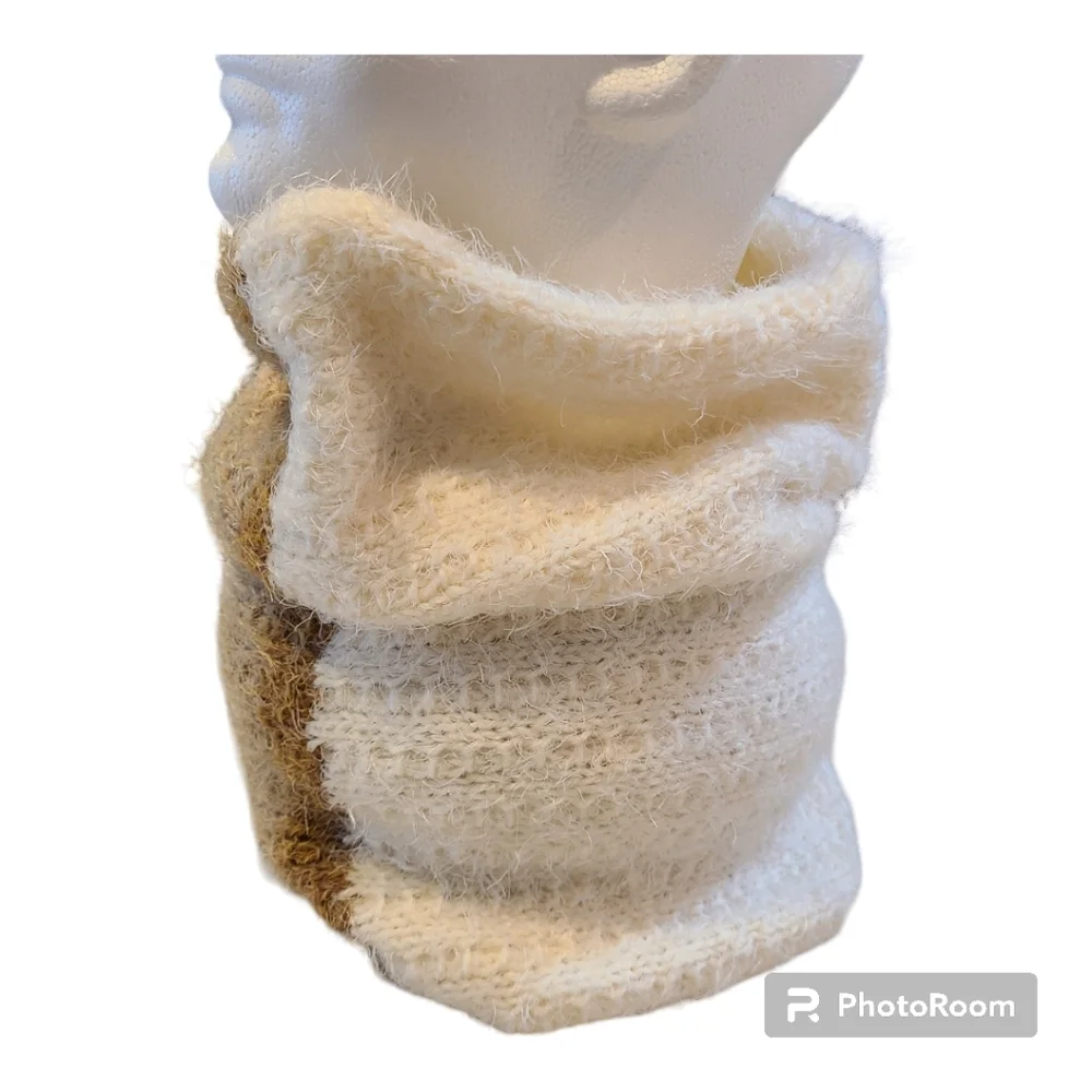 Infinity scarf Infinite tube scarf Neck warmer Loop scarf Hooded Easy care